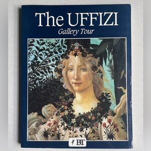 The Uffizi Gallery Tour Museum Guidebook Claudio Pescio Italy Vintage 1992